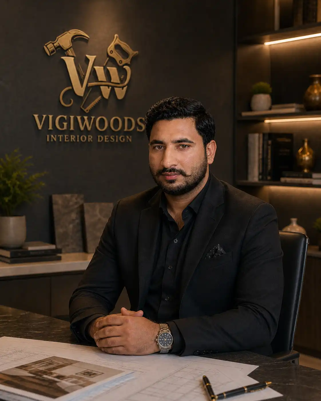 Ghazanfar Ali CEO VigiWoods Interior Design